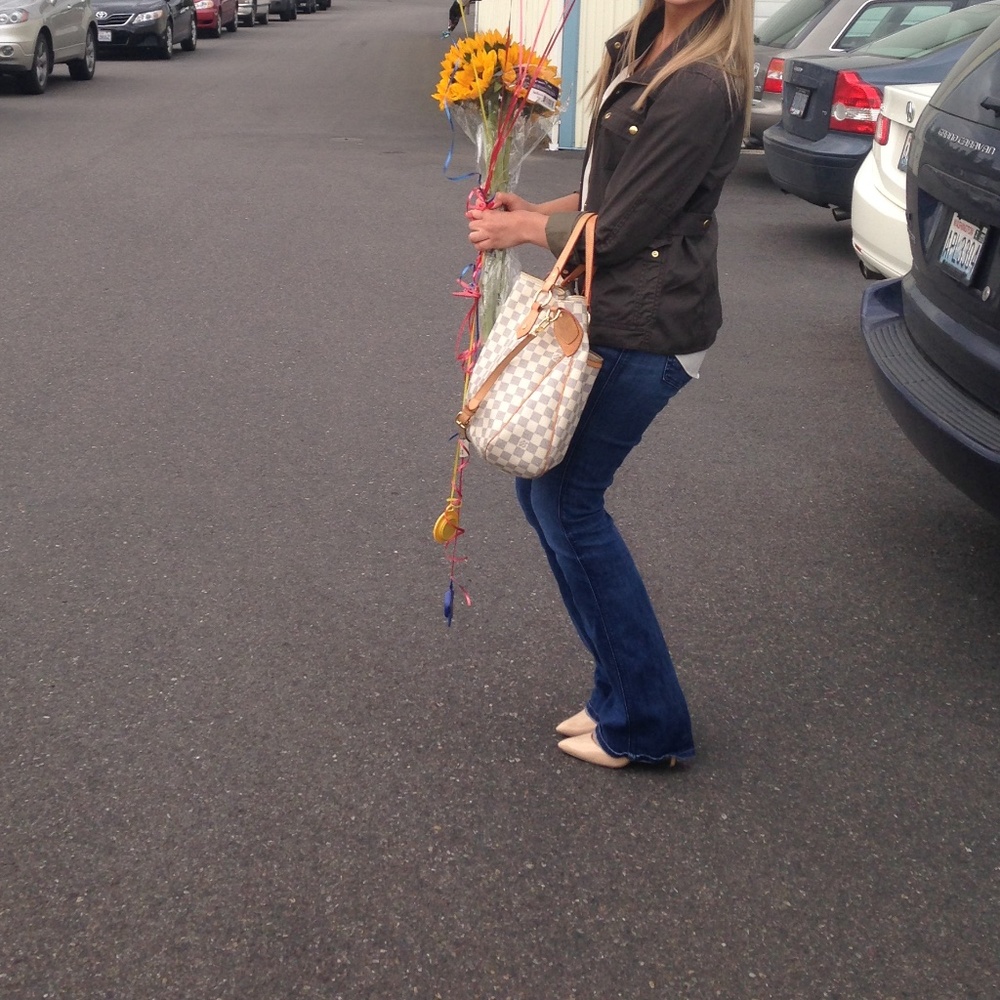 J Crew Green Cotton Twill Utility Jacket Women Small Snap Button Cargo Denim - Picture 7 of 7